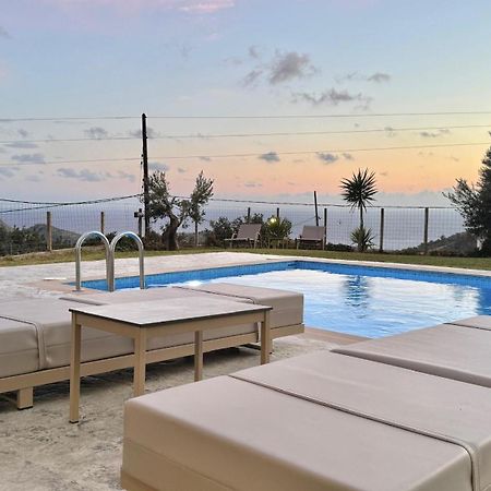 Villa Michael Triopetra Private Villa, Private Swimming Pool, Garden, Panoramic Sunset ภายนอก รูปภาพ